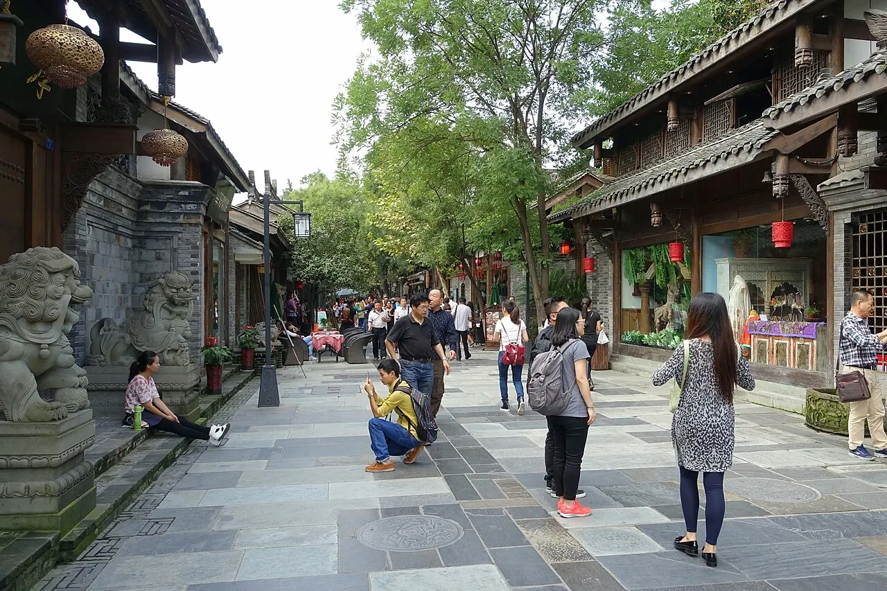 Supporting image 2 for Chengdu: chengdu, kuanzhai, alleys in China